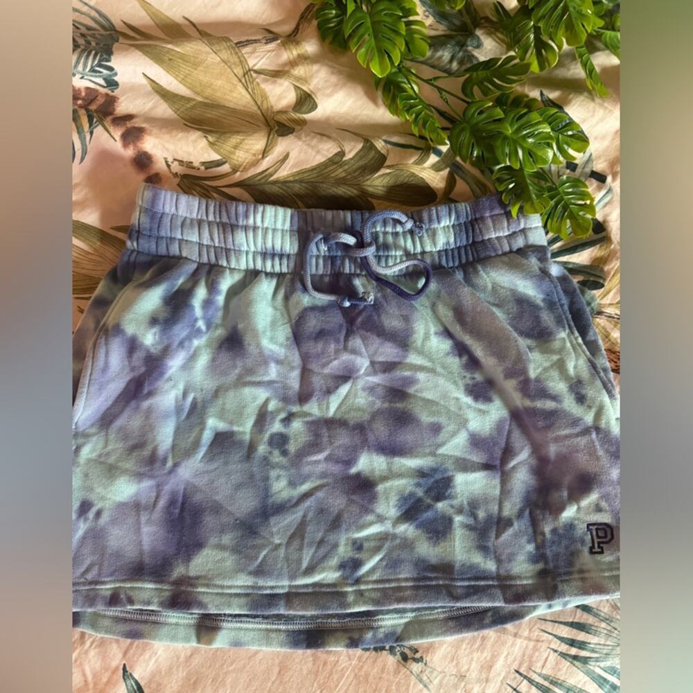 Victorias Secret PINK Cotton Tie Dye Mini Skirt​​ - Picture 4 of 8